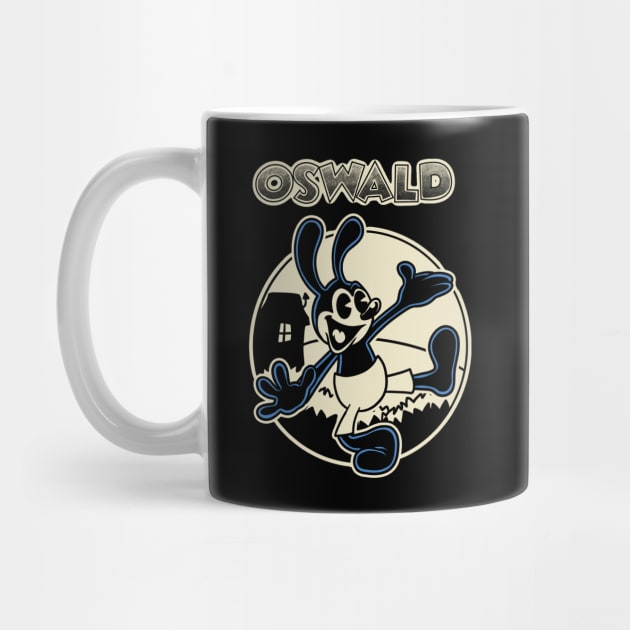 Oswald The Lucky Rabbit Keep Walking 1927 by asterami